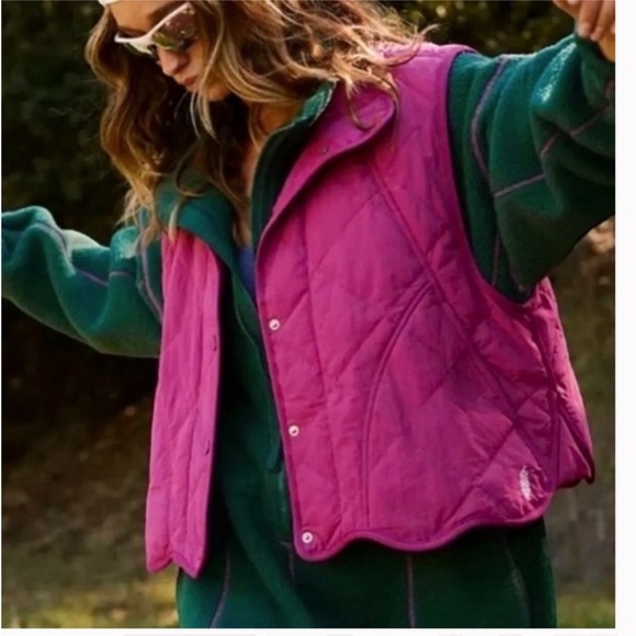 Free People Jackets & Blazers - Free People Quinn Quilted Vest